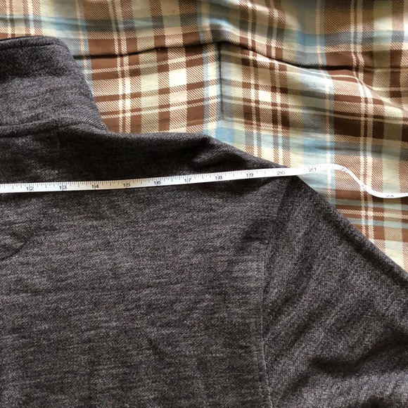 Van Heusen Zip Up Mens Sweater XL Grey/Black NWOT - Picture 10 of 11